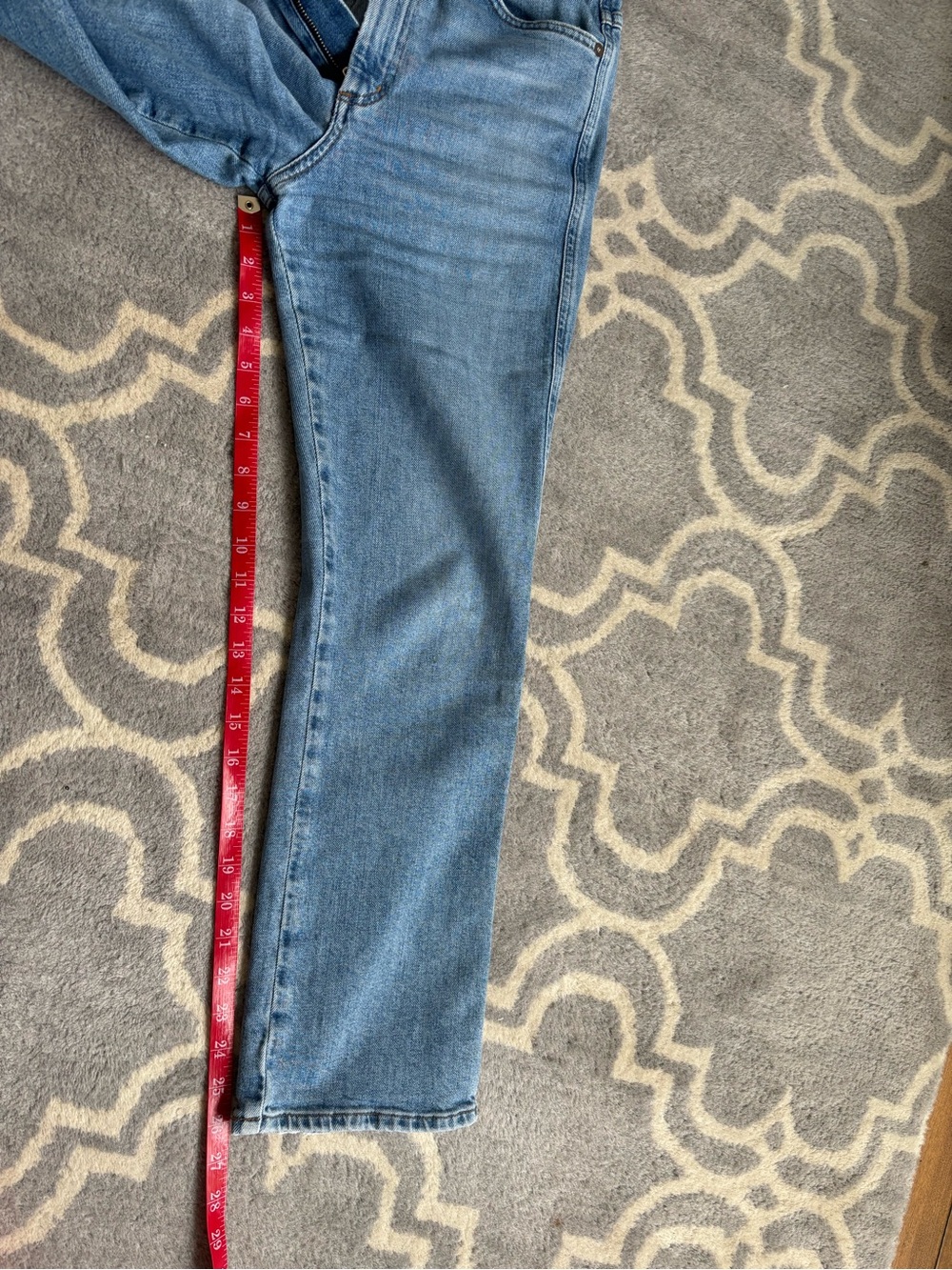 Agolde 90'S PINCH WAIST HIGH RISE STRAIGHT Size 25 - Picture 6 of 7